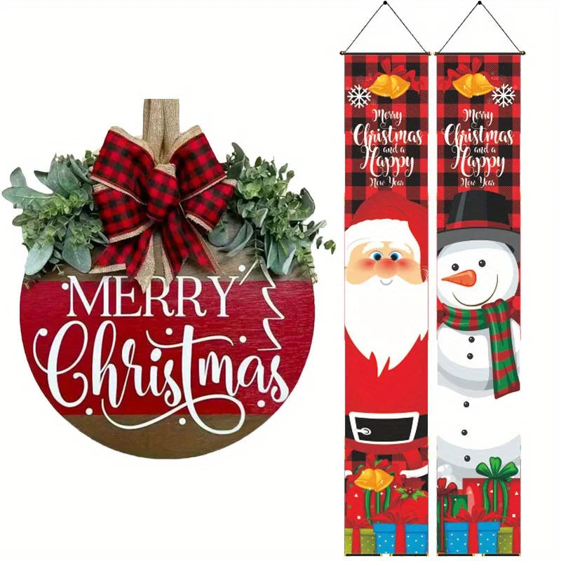 3pcs Christmas Decorations