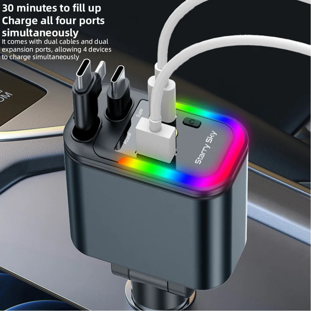 5-in-1 Car Charger