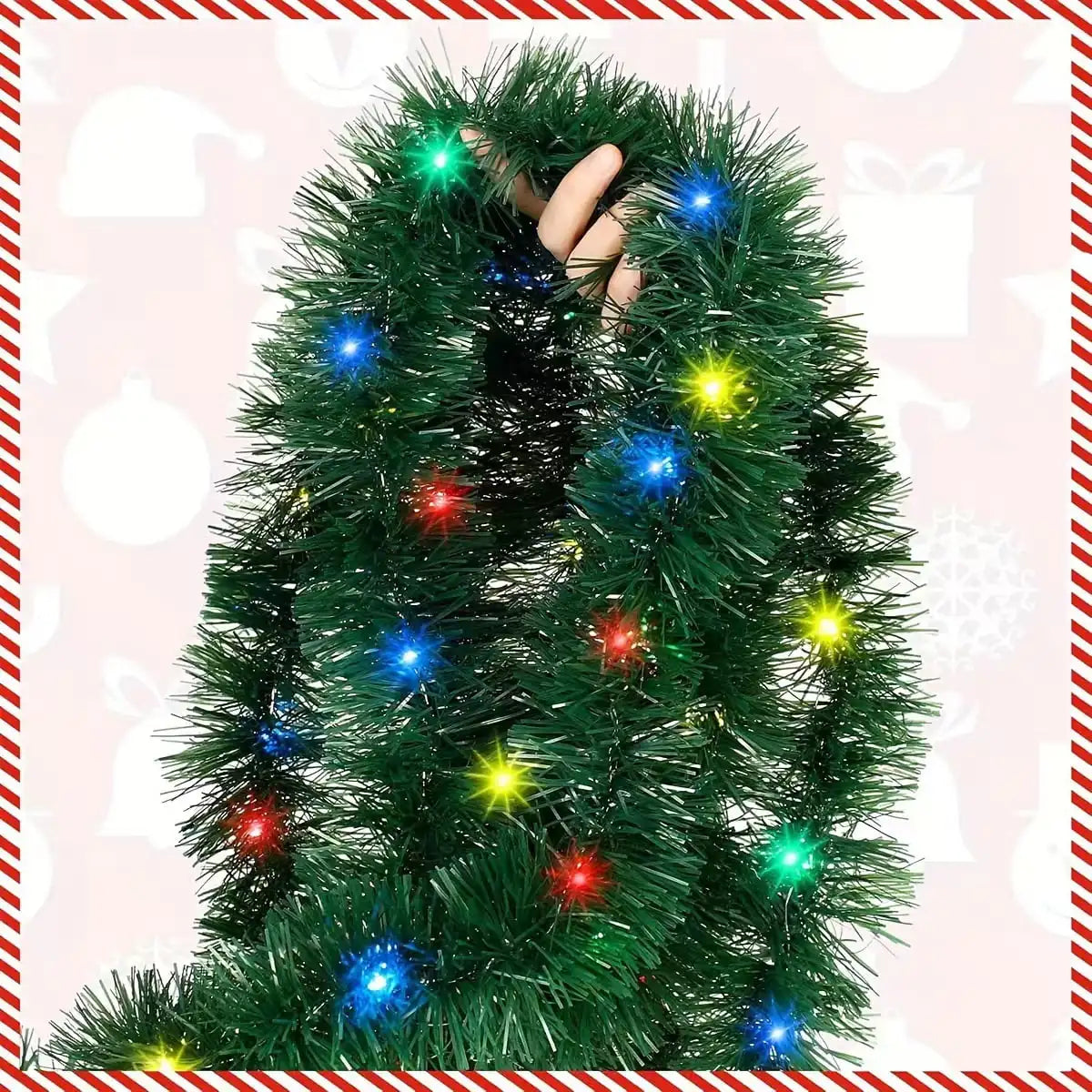 Christmas Garland with 50 LED