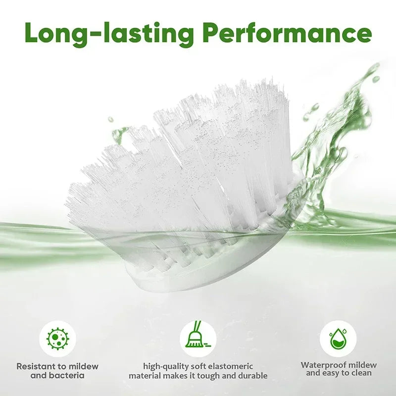POWERCLEAN PRO - Electric Bathroom Scrubber with 5 Brush Heads