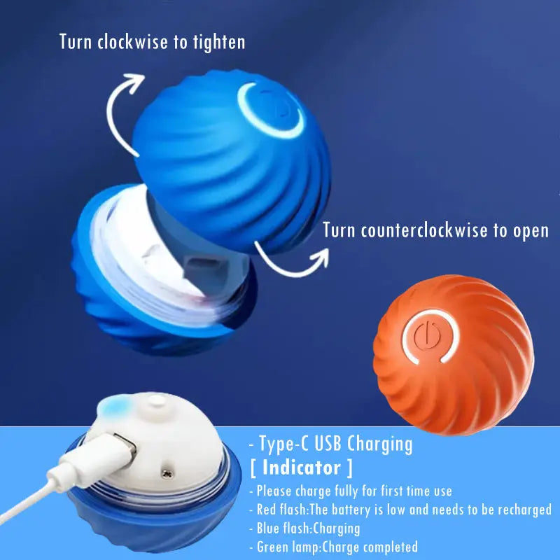 Bouncing Ball Pet Toy