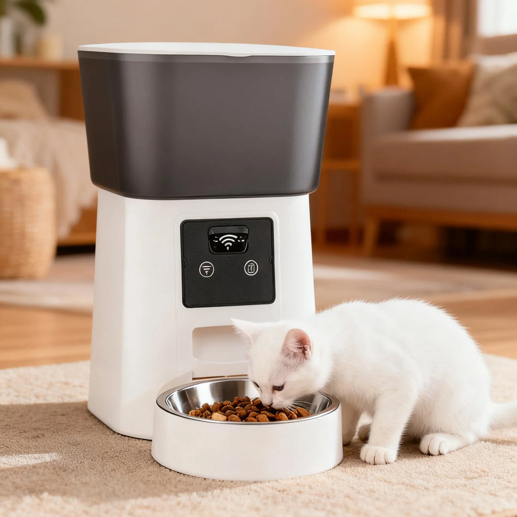 Automatic Pet Feeder 3.5L Automatic Cat Food Dispenser