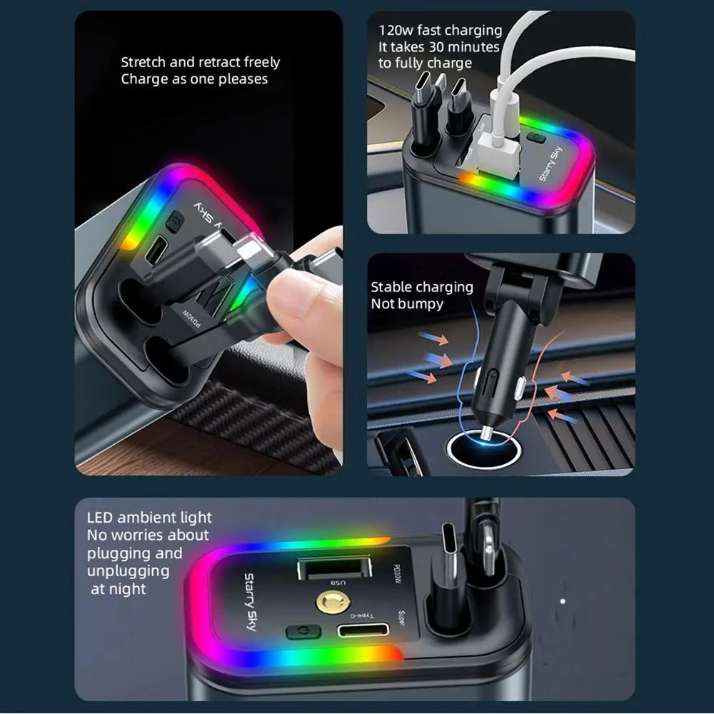 5-in-1 Car Charger