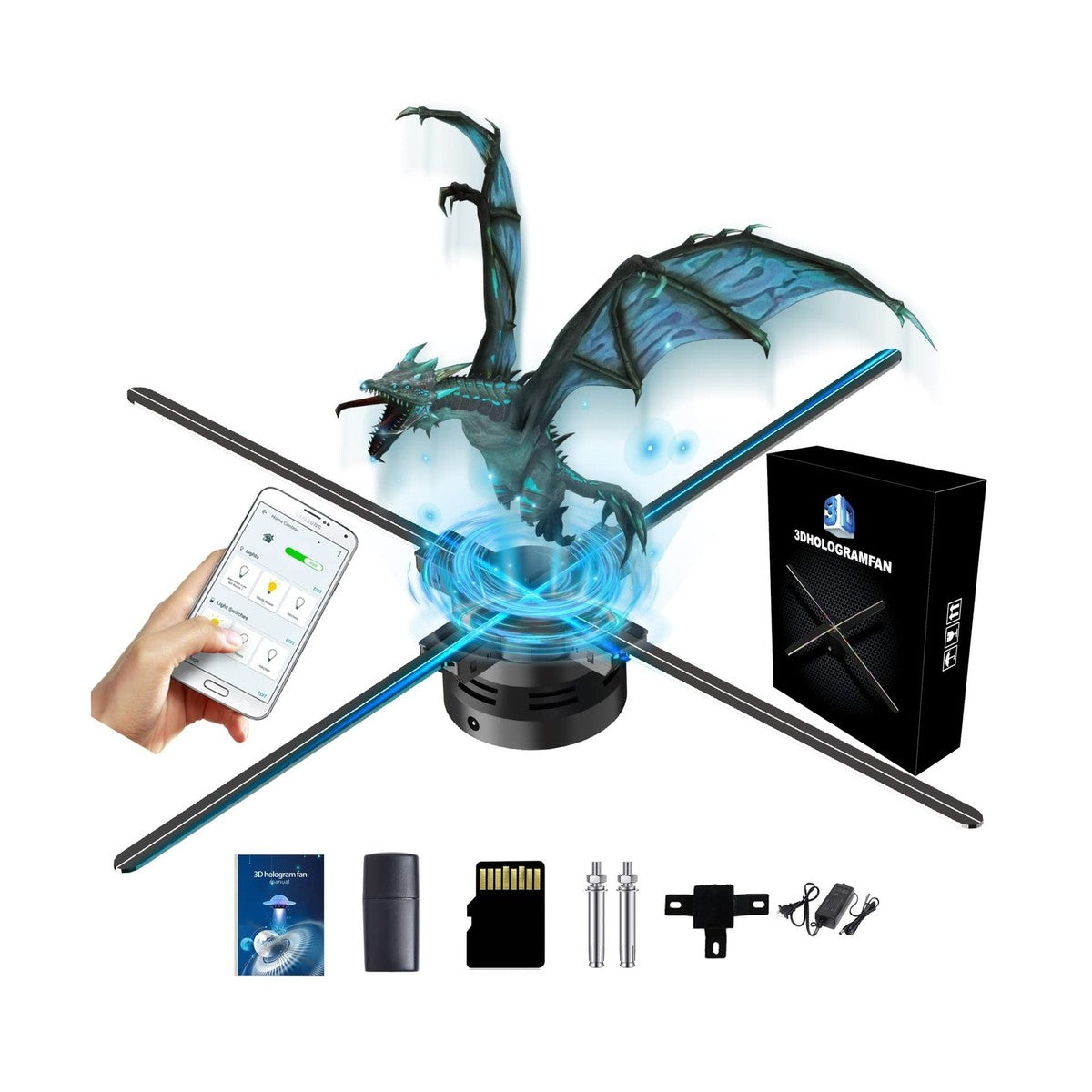 3D Hologram Fan